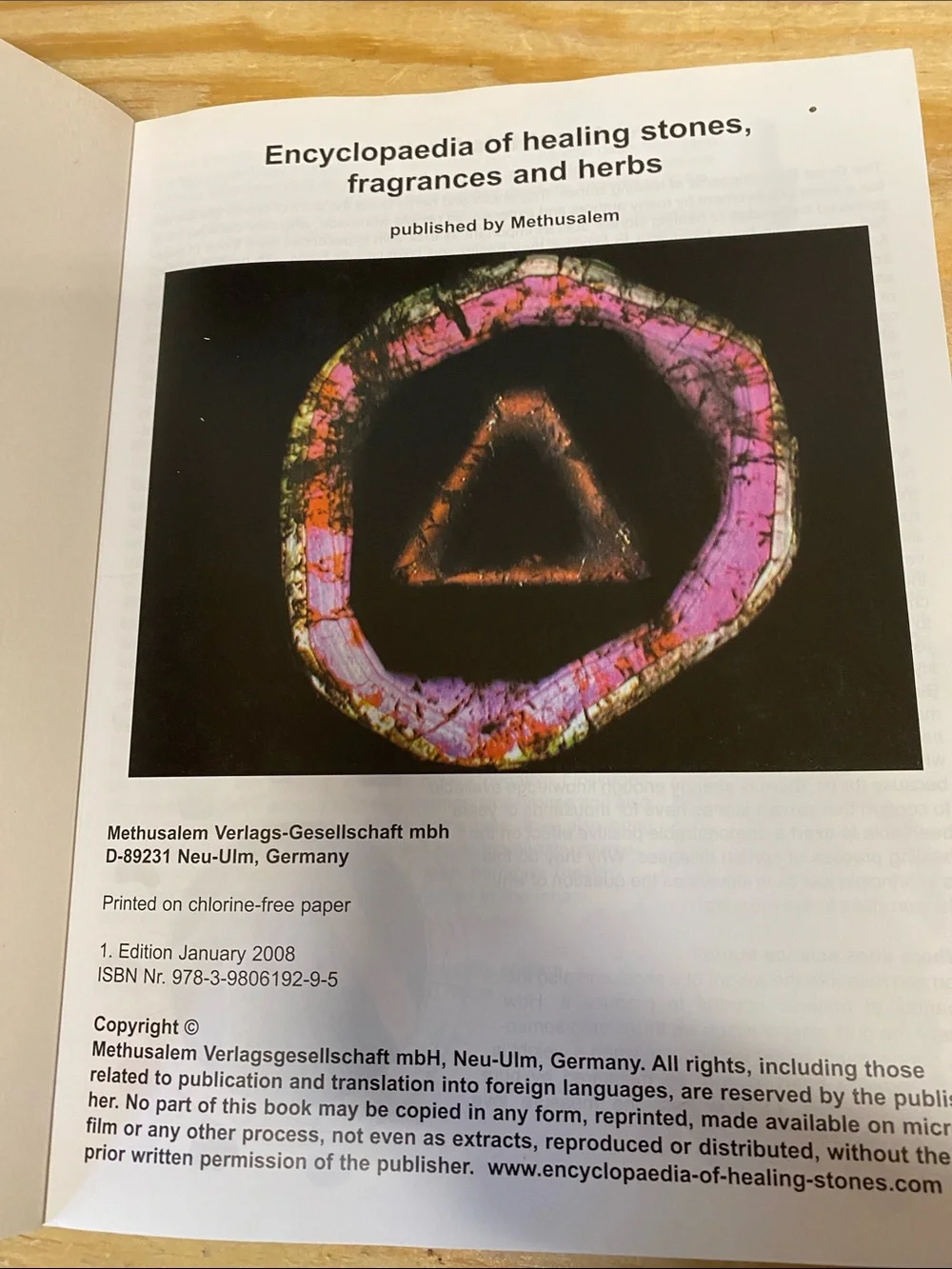 The Great Encyclopaedia of Healing Stones, Fragrances & Herbs Paperback Book